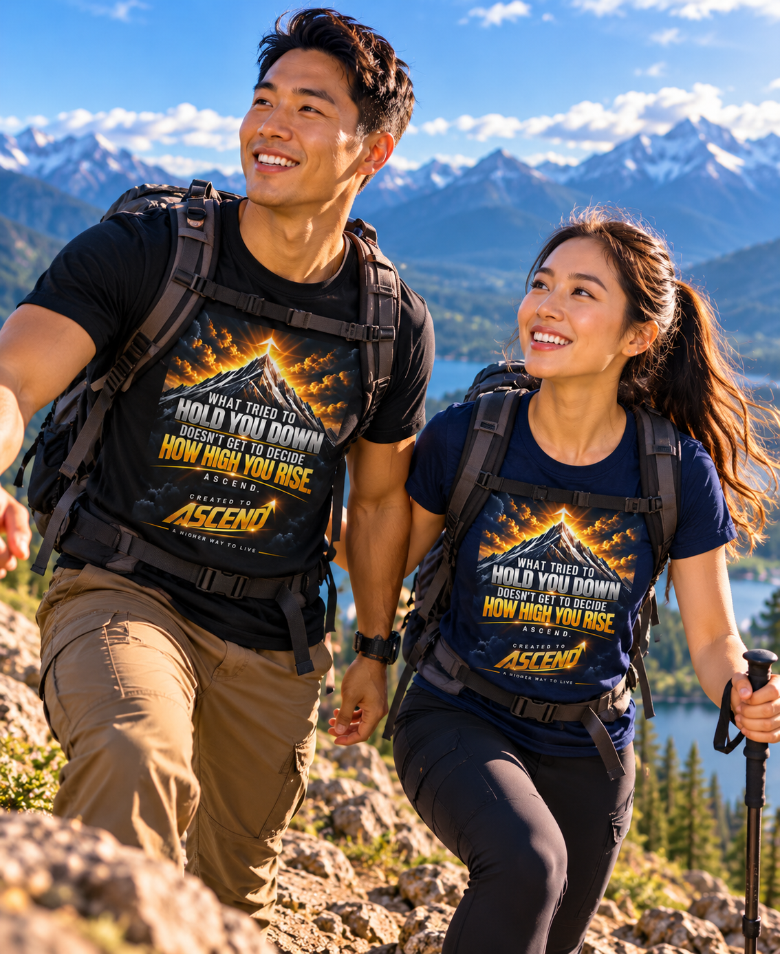 Created to Ascend™ — Rise Tee