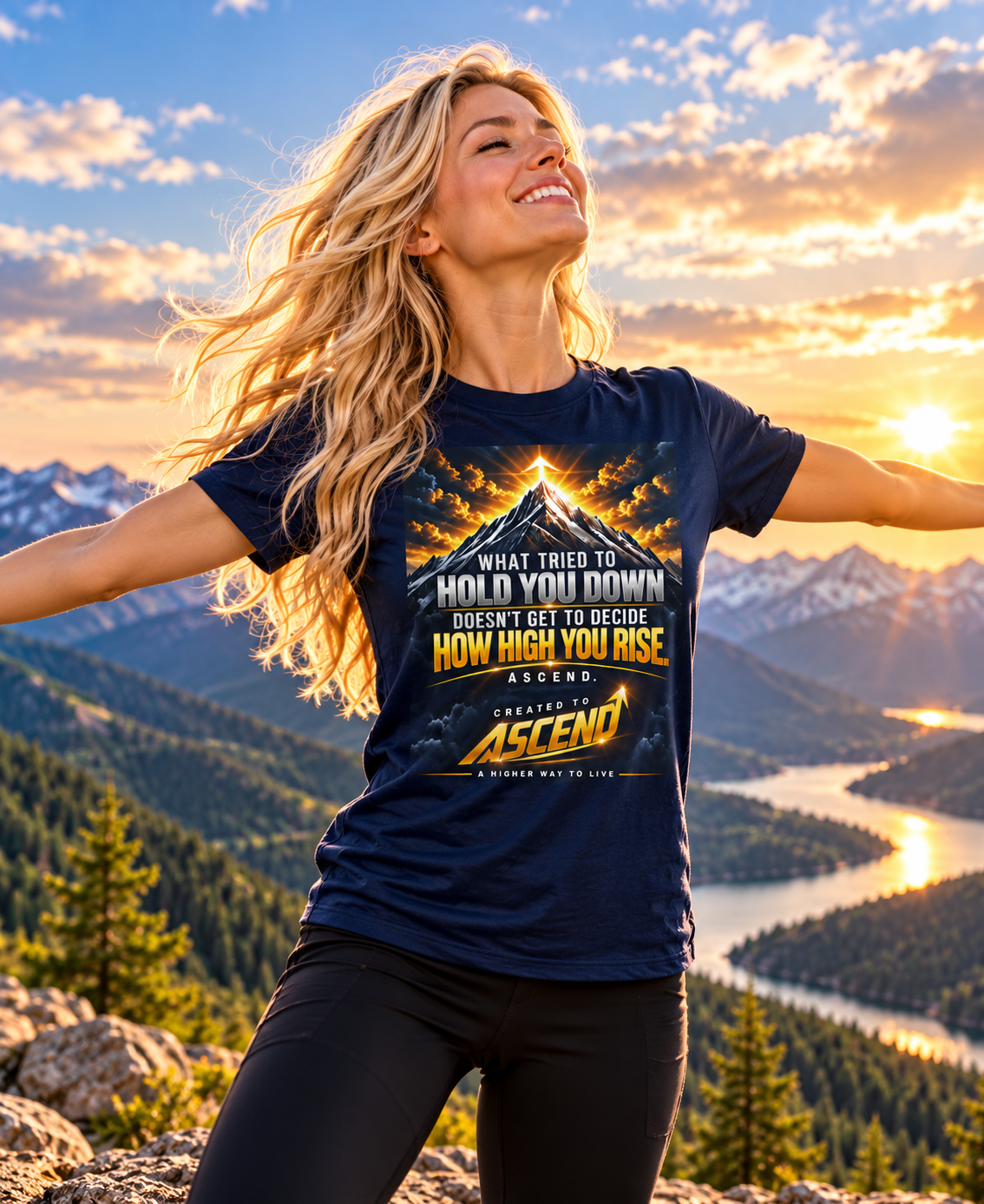 Created to Ascend™ — Rise Tee