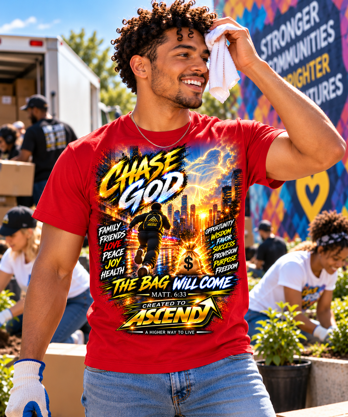 Chase God Short Sleeve T-Shirt